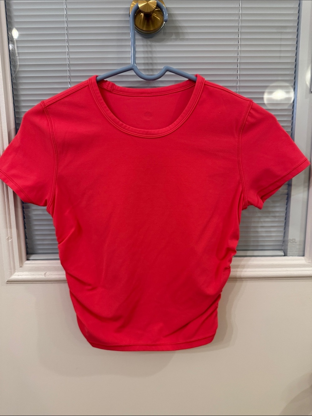 lululemon athletica Women's Short Sleeve Crew Top in pink